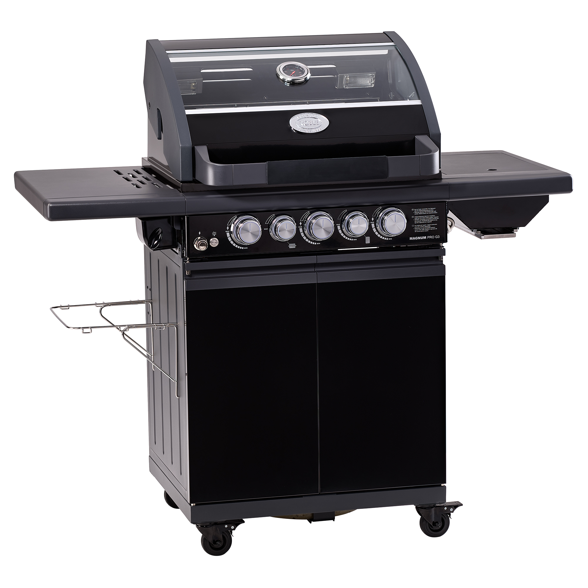 Gasgrill BBQ-Station MAGNUM PRO G3 schwarz 50mbar