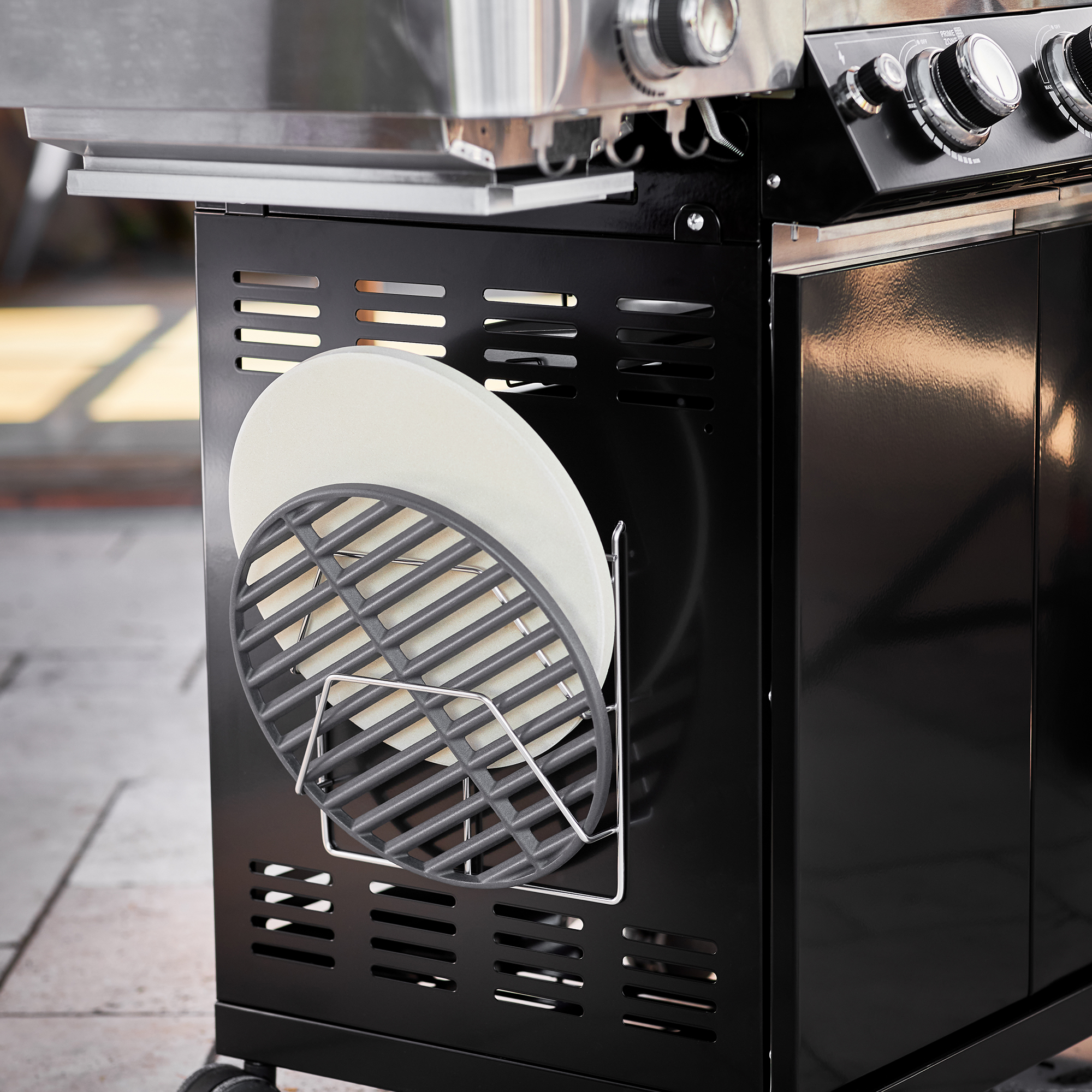 Gasgrill VIDERO G6-S Vario+ schwarz 50mbar