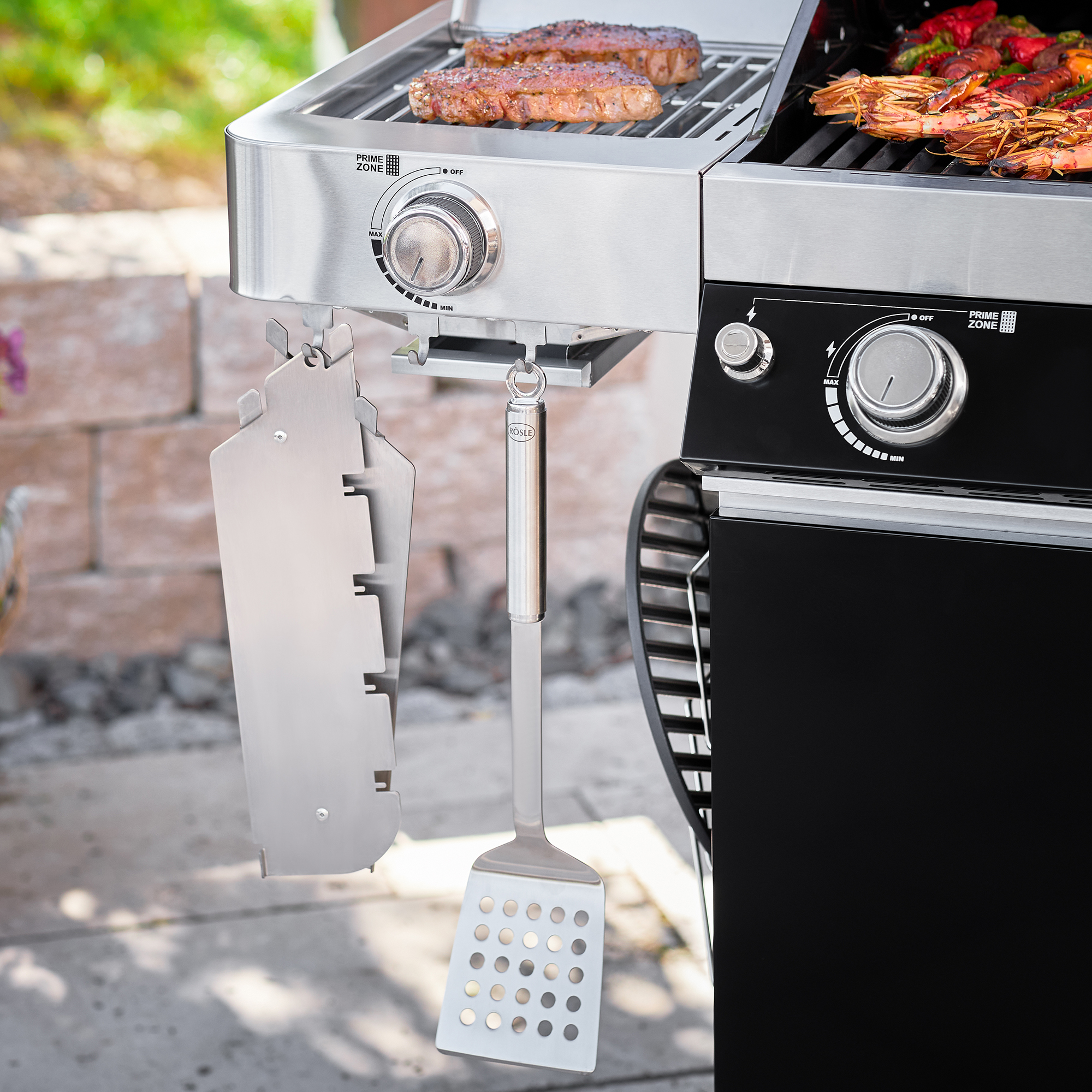 Gasgrill VIDERO G6-S Vario+ schwarz 50mbar