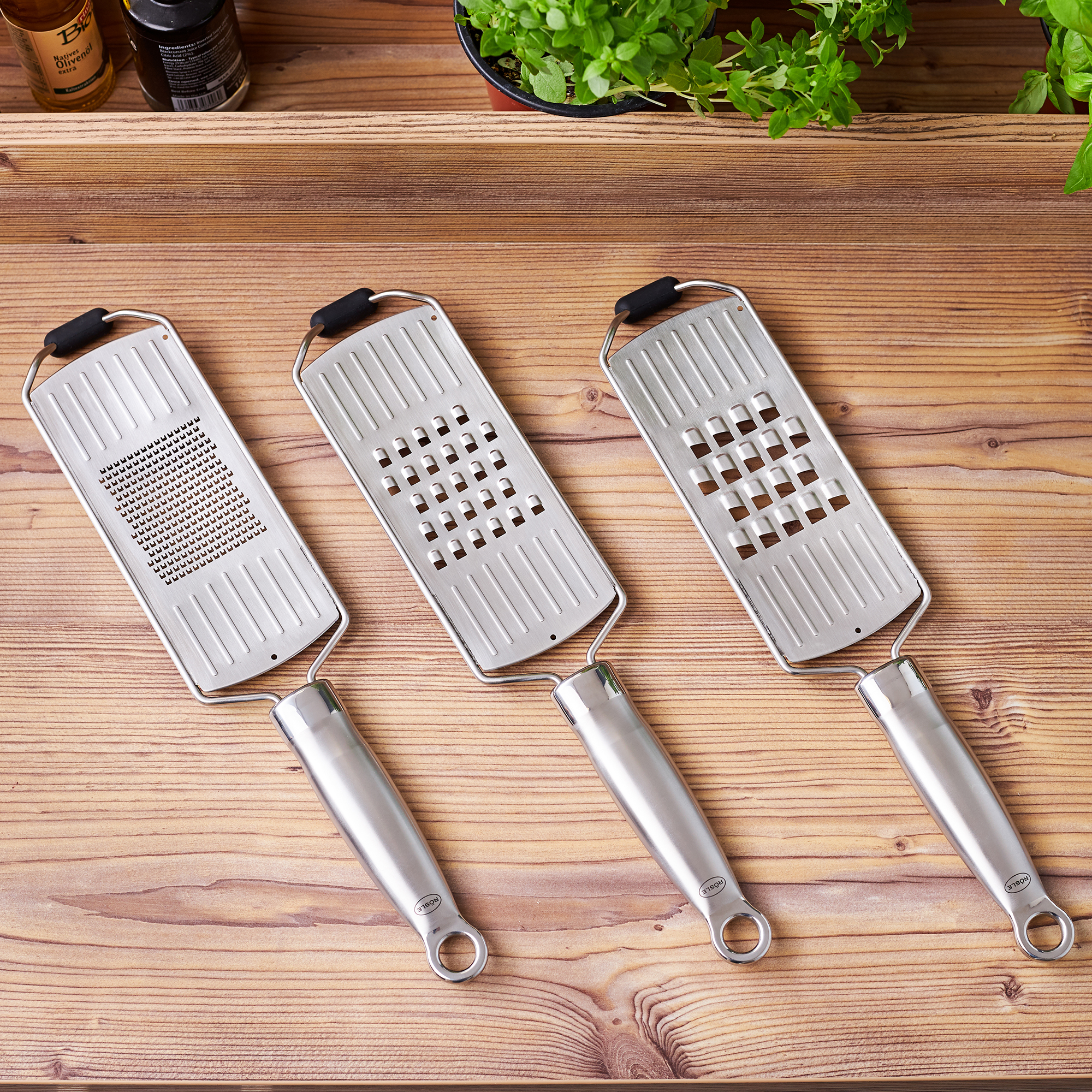 World of Confectioners - Small stainless steel flat grater fine
